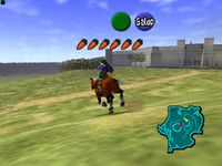 une photo d'Ã©cran de The Legend of Zelda - Ocarina of Time sur Nintendo 64